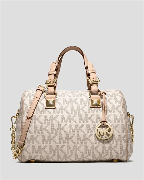 michael kors grayson chain vanilla|Amazon.com: Michael Kors Grayson Satchel.